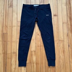 Abercrombie & Fitch Navy Blue 1892 Graphic Joggers Sweatpants Mens Medium
